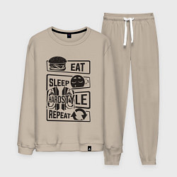 Мужской костюм Eat sleep hardstyle