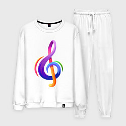 Мужской костюм Скрипичный ключ в цвете