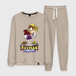 Костюм хлопковый мужской Rayman - legends, цвет: миндальный