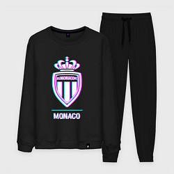 Мужской костюм Monaco FC в стиле glitch