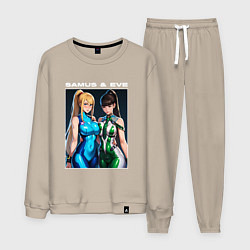 Мужской костюм Самус Аран и Ева