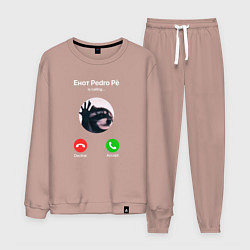 Мужской костюм Енот pedro pe is calling мем