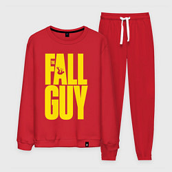 Мужской костюм The fall guy logo