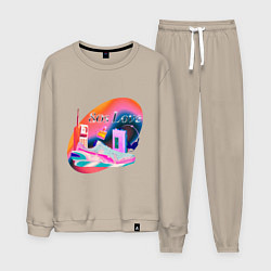 Мужской костюм 80s Love