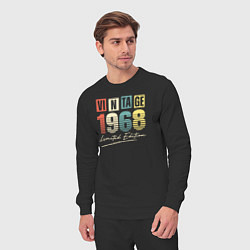 Костюм хлопковый мужской Vintage 1968 limited edition, цвет: черный — фото 2