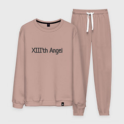 Костюм хлопковый мужской XIIIth angel, цвет: пыльно-розовый