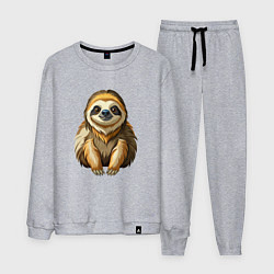 Мужской костюм Портрет ленивца