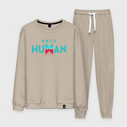 Мужской костюм Once human logo