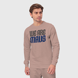 Костюм хлопковый мужской Мы Маверикс, цвет: пыльно-розовый — фото 2