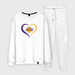 Мужской костюм LA Lakers в сердце