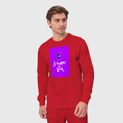 Костюм хлопковый мужской J-hope in the box - K-pop, цвет: красный — фото 2