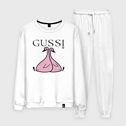 Мужской костюм Гусси - два розовых гуся