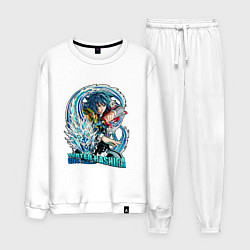 Мужской костюм Клинок рассекающий демонов Гиа Тамиока водяной сто