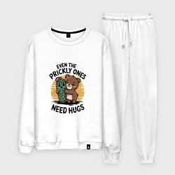 Мужской костюм И колючки нуждаются в любви