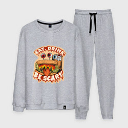 Мужской костюм Cтрашный бургер