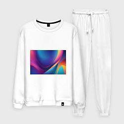 Мужской костюм Красивый градиент абстракция