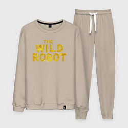 Мужской костюм The wild robot logo