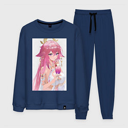 Мужской костюм Genshin Impact Яэ Мико