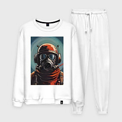 Мужской костюм Портрет в противогазе