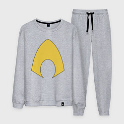 Мужской костюм Aquaman logo