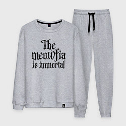 Мужской костюм Мяуфия бессмертна - девиз