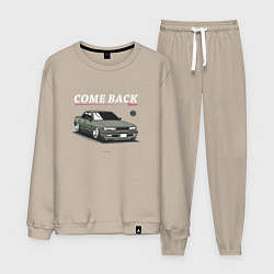 Костюм хлопковый мужской Toyota chaser come back, цвет: миндальный