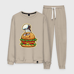 Мужской костюм Шеф бургер