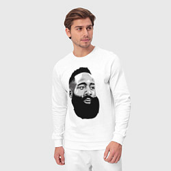 Костюм хлопковый мужской James Harden, цвет: белый — фото 2