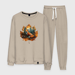 Мужской костюм Лиса и лист