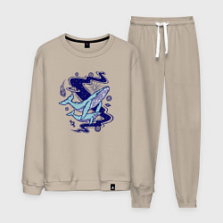 Мужской костюм Космические киты