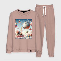 Мужской костюм Чаепитие крылатого слона - психоделика