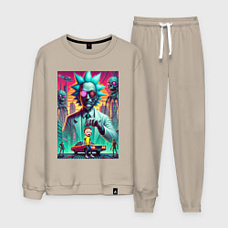 Мужской костюм Рик подарил Морти автомобиль - нейроарт