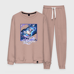 Мужской костюм Серебряный Волк