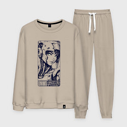 Мужской костюм Футуристичная кибернетическая девушка