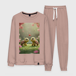 Мужской костюм Влюбленные черепашки