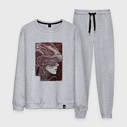 Мужской костюм Андроид в кибернетическом шлеме