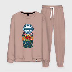 Мужской костюм Матрёшка смеющийся человек