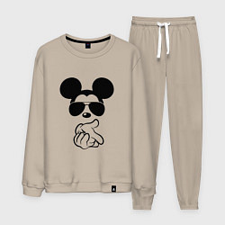 Мужской костюм Микки Маус в очках - для пары