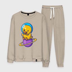 Мужской костюм Утёнок на сатурне