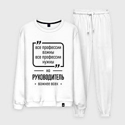 Мужской костюм Руководитель важнее всех