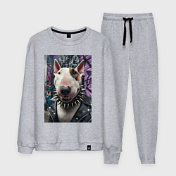 Мужской костюм Морда крутого бультерьера