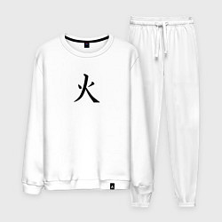 Мужской костюм Вторник японским иероглифом