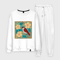 Мужской костюм Воробей на ветке яблони