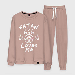 Мужской костюм Satan 666 loves me
