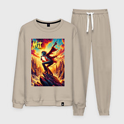 Мужской костюм Mick Jagger -mountain fantasy