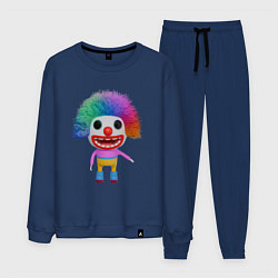 Мужской костюм Cartoon clown colorful