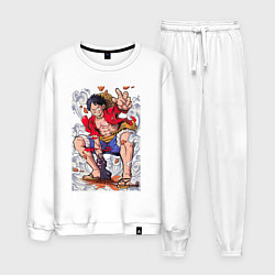 Мужской костюм One piece Луффи