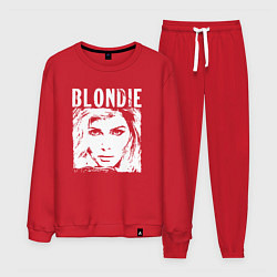 Костюм хлопковый мужской Blondie, цвет: красный