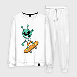 Мужской костюм Инопланетянин на скейтборде