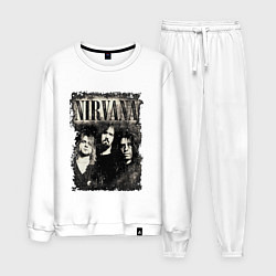 Костюм хлопковый мужской Nirvana foto, цвет: белый